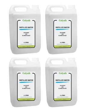 Distilled Water 20L (20 Litre) - Pure Steam Distilled Water 20 Ltr | Professional Grade | Bulk Available