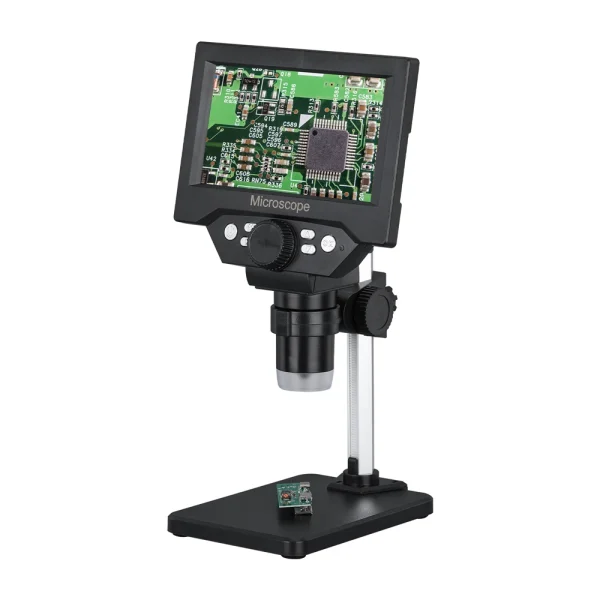 5.5 Inch Digital Microscope 10MP 1000X Magnification LCD Display 8 LED Light SD Card Storage Electronic Microscopio for Repair | Professional Grade | Bulk Available - Image 5