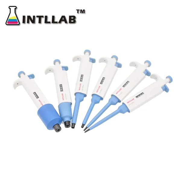 Adjustable Volume MicroPipette Gun for Laboratory Sampling