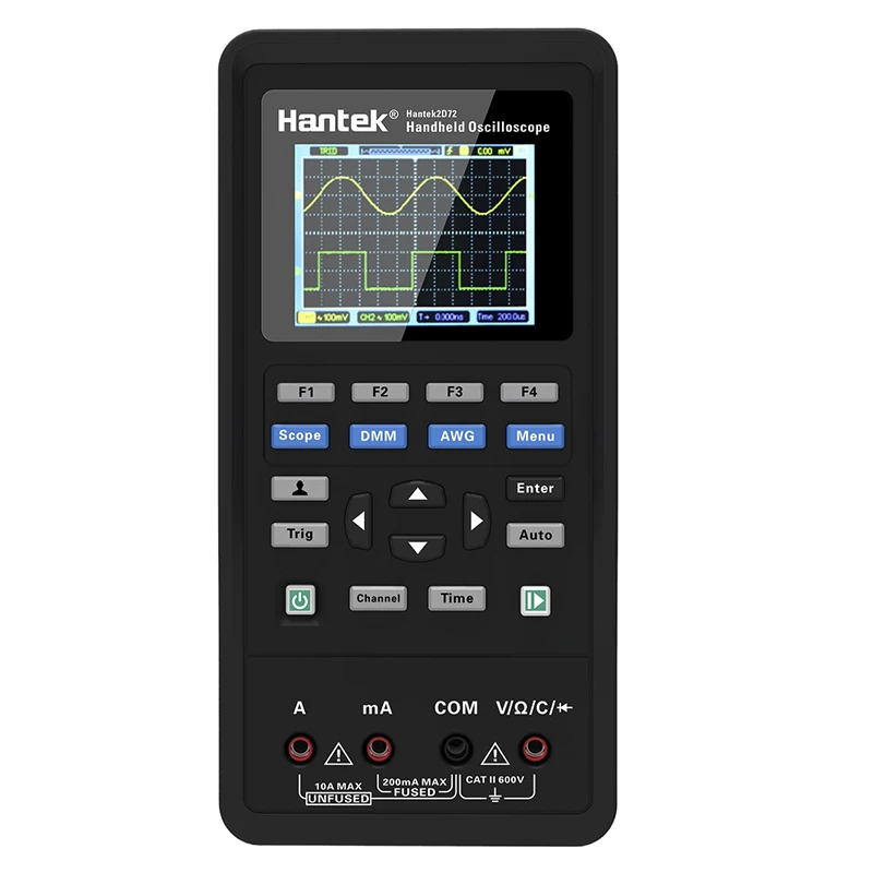 Hantek 3in1 Digital Oscilloscope Waveform Generator Multimeter Experience precision testing with the Hantek 3in1 digital oscilloscope, waveform generator, and multimeter. Ideal for engineers, it offers intelligent charging, ultra-low power design, and versatile measurement functions. Hantek 3in1 Digital Oscilloscope Experience precision testing with the Hantek 3in1 digital oscilloscope, waveform generator, and multimeter. Ideal for engineers, it offers intelligent charging, ultra-low power design, and versatile measurement functions. Hantek 3in1 Digital Oscilloscope Waveform Generator Multimeter - Image 2