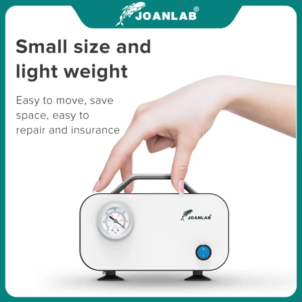 Portable Oil-free Diaphragm Vacuum Pump for Lab Filtration - Image 3