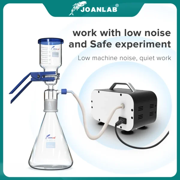 Portable Oil-free Diaphragm Vacuum Pump for Lab Filtration - Image 4