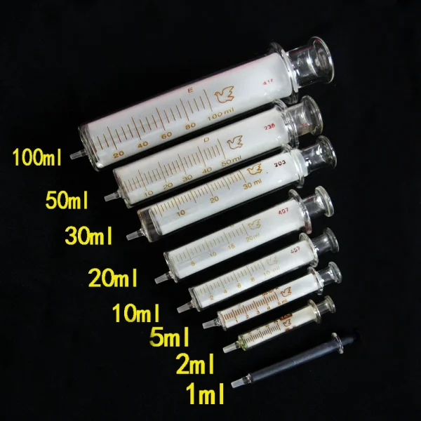 Disposable Glass Injection Syringe Pipette Sampler - Image 2