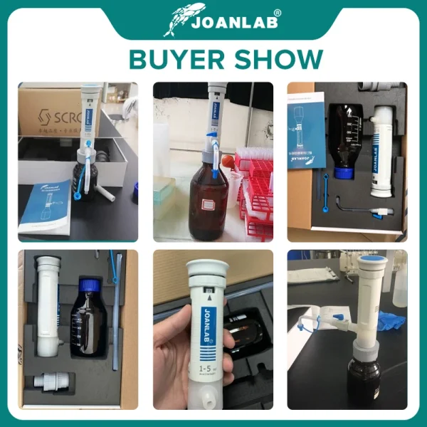 Adjustable Laboratory Bottle Top Liquid Dispenser Autoclavable - Image 6