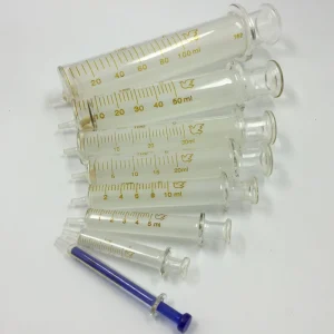Disposable Glass Injection Syringe Pipette Sampler
