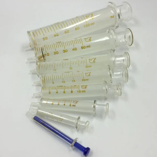 Disposable Glass Injection Syringe Pipette Sampler
