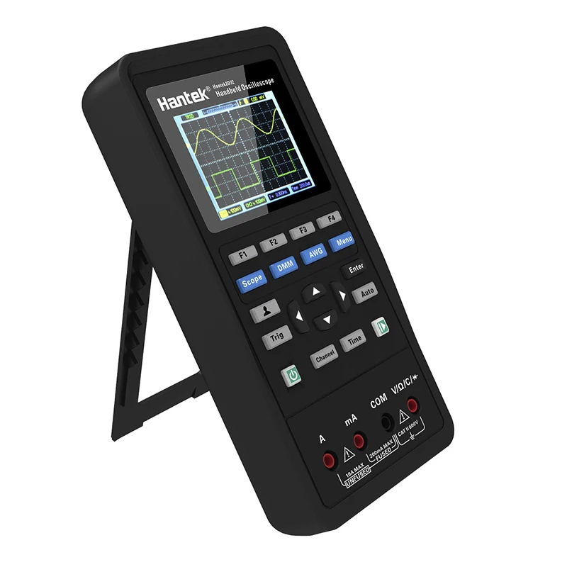 Hantek 3in1 Digital Oscilloscope Waveform Generator Multimeter Experience precision testing with the Hantek 3in1 digital oscilloscope, waveform generator, and multimeter. Ideal for engineers, it offers intelligent charging, ultra-low power design, and versatile measurement functions. Hantek 3in1 Digital Oscilloscope Experience precision testing with the Hantek 3in1 digital oscilloscope, waveform generator, and multimeter. Ideal for engineers, it offers intelligent charging, ultra-low power design, and versatile measurement functions. Hantek 3in1 Digital Oscilloscope Waveform Generator Multimeter - Image 3