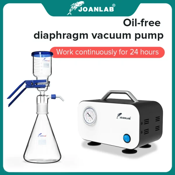 Portable Oil-free Diaphragm Vacuum Pump for Lab Filtration