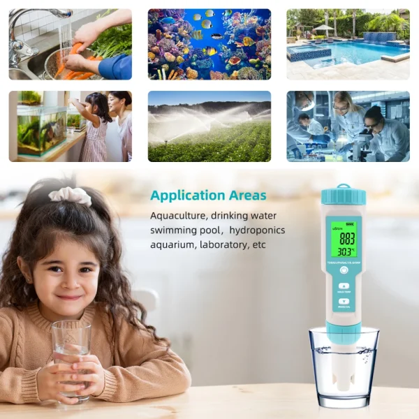 Yieryi 7 In 1 Water Quality Tester - Image 6