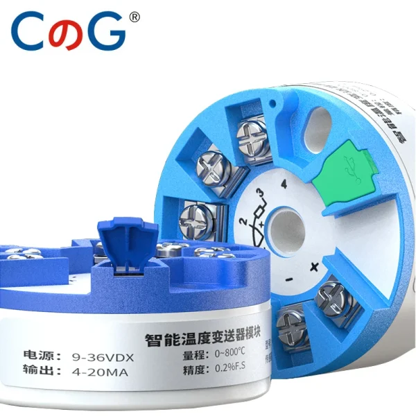 Programmable Thermocouple RTD Temperature Transmitter - Image 4