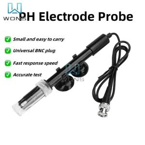 High-Sensitivity PH Electrode Probe For Aquariums