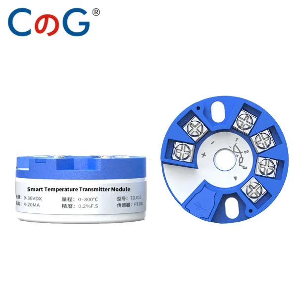 Programmable Thermocouple RTD Temperature Transmitter