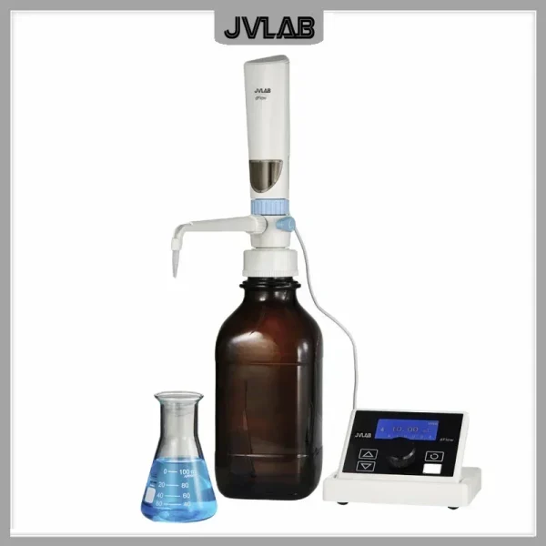 Digital Bottle Top Dispenser dFlow 0.01-99.99ml Lab Kit