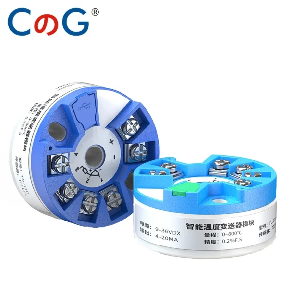 Programmable Thermocouple RTD Temperature Transmitter - Image 2