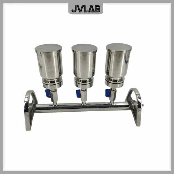 Lab 3-branch Stainless Steel Vacuum Filtration Device