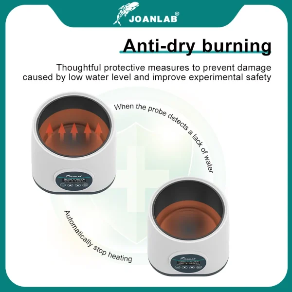 JOANLAB Digital Water Bath 2L Anti-dry 110/220V - Image 3
