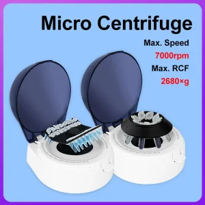 Laboratory Mini PCR Centrifuge 7000rpm Medical Blood Plasma