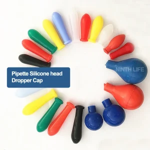 Durable Silicone Pipette Dropper Tips for Lab Use