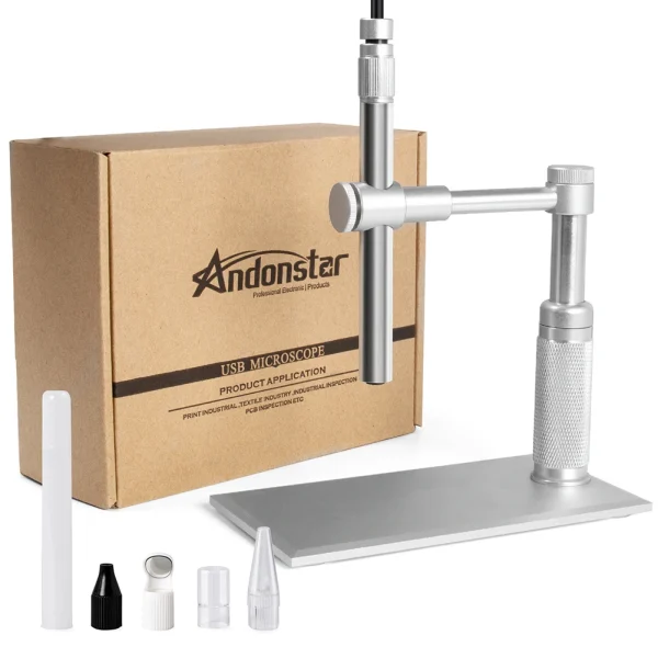 Andonstar A1 Digital Microscope - 500X 2MP Magnifier with Software