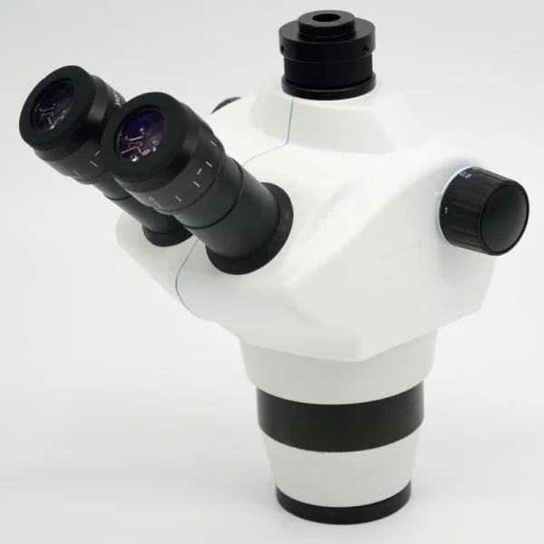 4X-100X High Quality Simul-Focal Trinocular Stereo Microscope with 8X-50X Confocal Zoom - Image 2