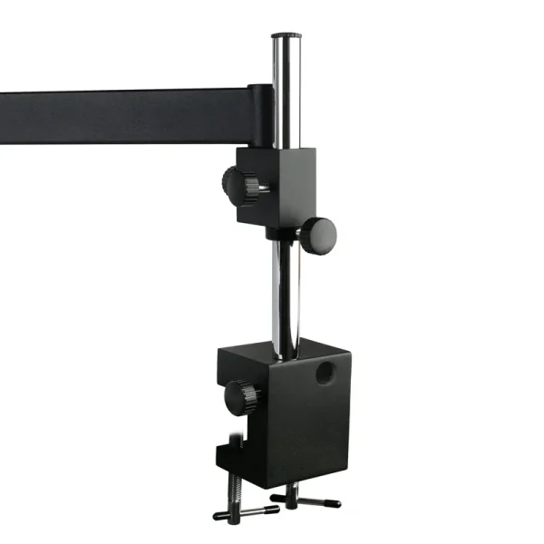 Premium Articulating Arm Microscope Stand | Adjustable Pillar Clamp Bracket for Stereo Trinocular Microscope - Image 3