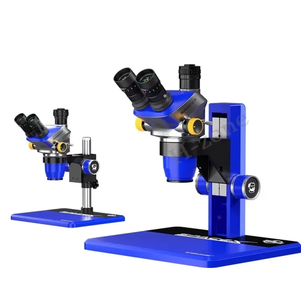 MECHANIC SUPER X PRO Trinocular Microscope - 6.5X-52X Zoom for Mobile Phone PCB Repair