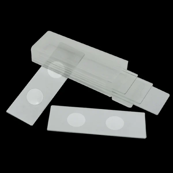5 Pieces Reusable Concave Blank or Prepared Microscope Glass Slides for Laboratory Consumables - Image 2