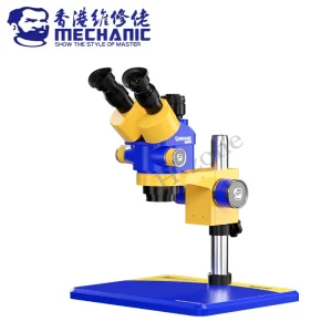 MECHANIC MOS760-B11 Trinocular Stereo Microscope 0.7-6.0X Zoom