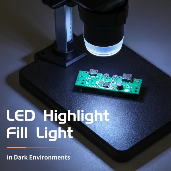 10MP Digital Microscope with 1000X Magnification, LCD Display, and Electronic Microscopio Features - Image 5