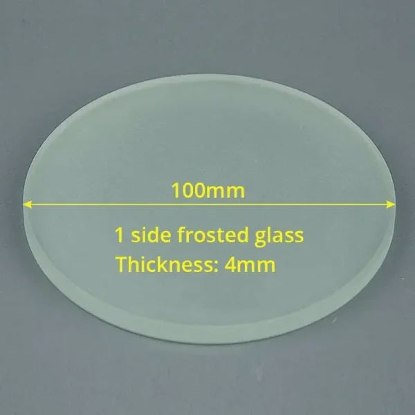 100mm Stereo Microscope Frosted Glass Stage Plate: Precision Specimen Stage for Laboratory and Research Use - Image 3